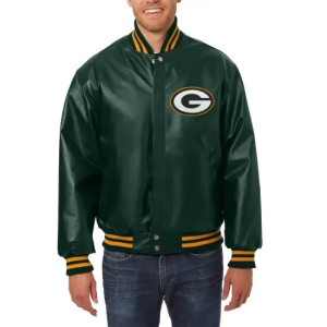 Green Bay Packers Real Leather Jacket