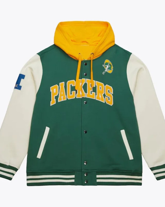 Green Bay Packers Sideline Varsity Fleece Jacket