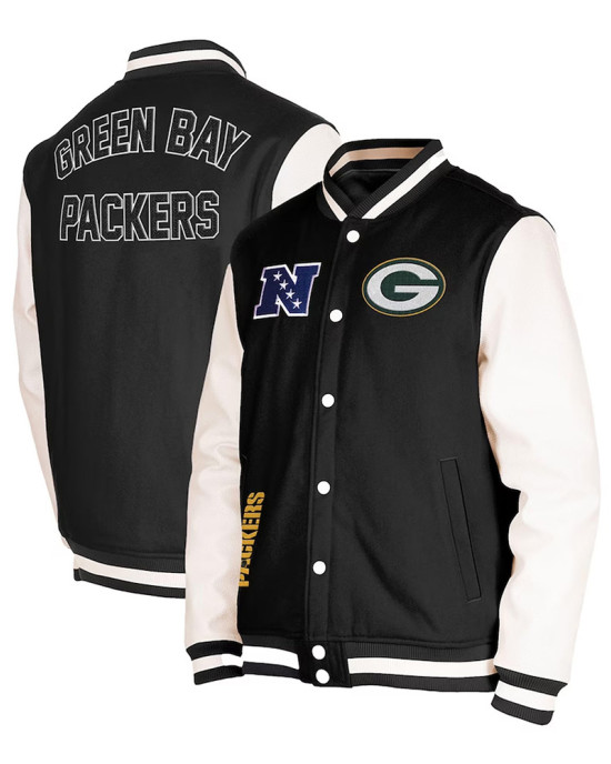 Green Bay Packers Third Down Varsity Jacket Green Bay Packers Third Down Varsity Jacket