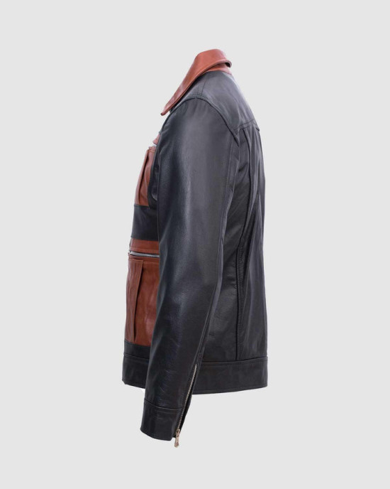 Guarda Vintage Stylish Biker Leather Jacket Men Guarda Vintage Stylish Biker Leather Jacket Men