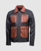 Guarda Vintage Stylish Biker Leather Jacket Men Guarda Vintage Stylish Biker Leather Jacket Men