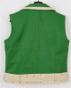 Guy Gardner Belted Green and White Leather Vest Guy Gardner Belted Green and White Leather Vest