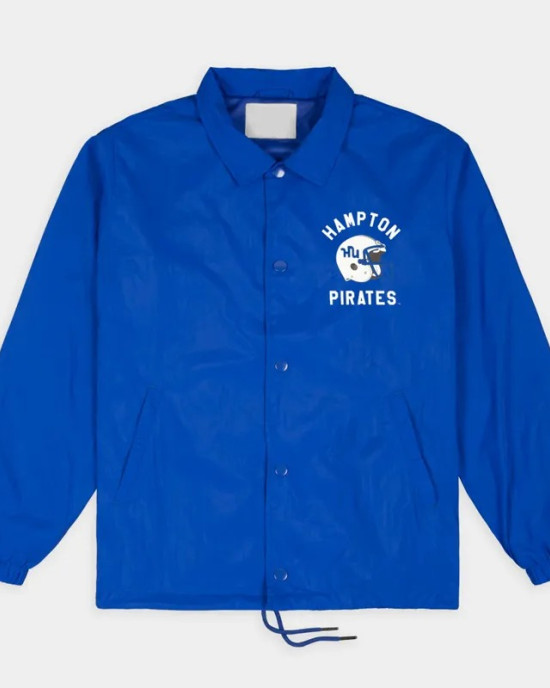 Hampton Pirates Football Helmet Coaches Jacket Hampton Pirates Football Helmet Coaches Jacket