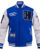 Hampton Pirates HBCU Royal and White Varsity Jacket Hampton Pirates HBCU Royal and White Varsity Jacket