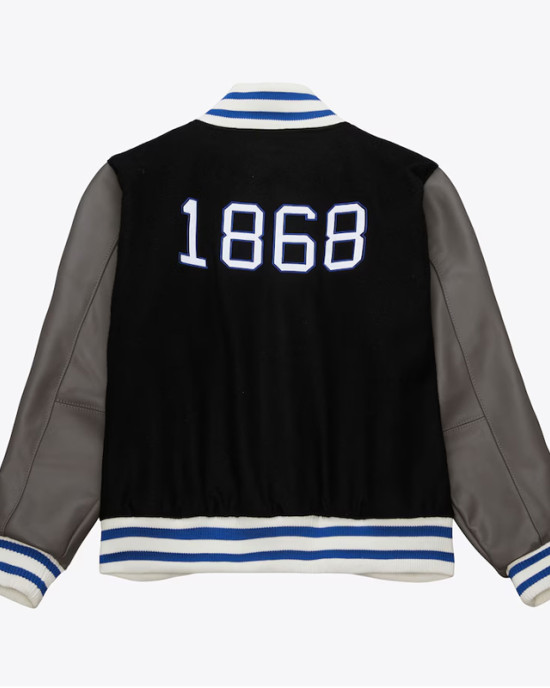 Hampton Pirates Homecoming Black Varsity Jacket Hampton Pirates Homecoming Black Varsity Jacket