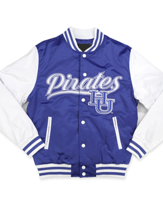 Hampton University Blue and White Jacket Hampton University Blue and White Jacket