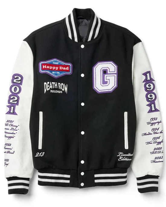Happy Dad Death Row Varsity Jacket Happy Dad Death Row Varsity Jacket