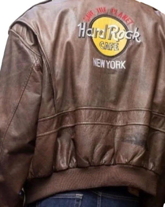Hard Rock Cafe's Leather Jacket: Save the Planet Hard Rock Cafe's Leather Jacket: Save the Planet