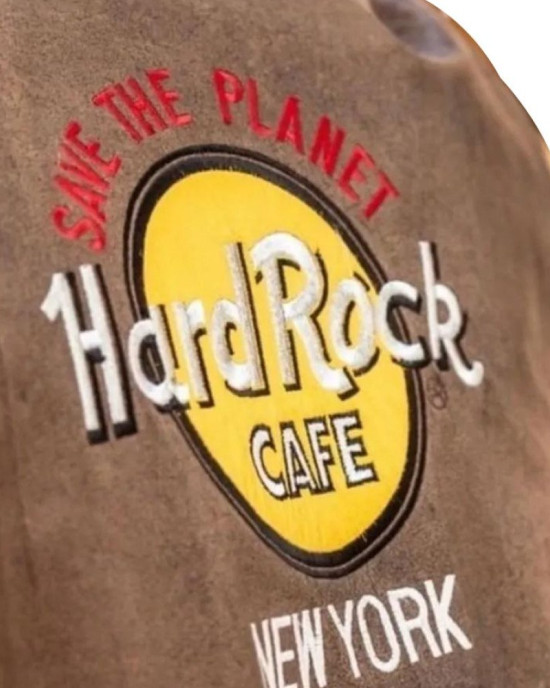 Hard Rock Cafe's Leather Jacket: Save the Planet Hard Rock Cafe's Leather Jacket: Save the Planet
