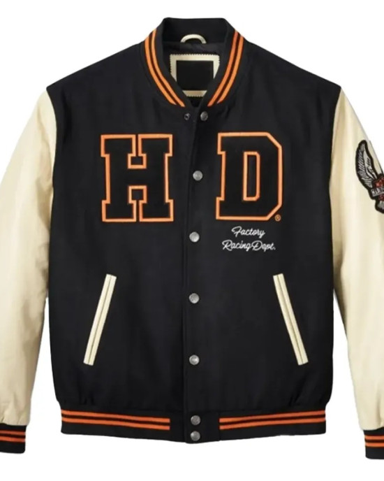 Harley Davidson 120th Anniversary Varsity Jacket Harley Davidson 120th Anniversary Varsity Jacket