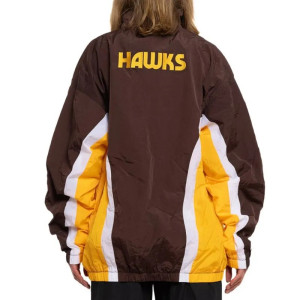 Hawks Brown Retro Track Jacket – Hawthorn Team Style