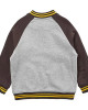 Hawthorn Hawks Gray Navy Varsity Full Zip Fleece Jacket Hawthorn Hawks Gray Navy Varsity Full Zip Fleece Jacket