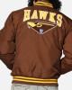 Hawthorn Hawks Team Brown Bomber Jacket Hawthorn Hawks Team Brown Bomber Jacket