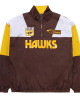 Hawthorn Hawks Throwback Windbreaker Pullover Team Jacket