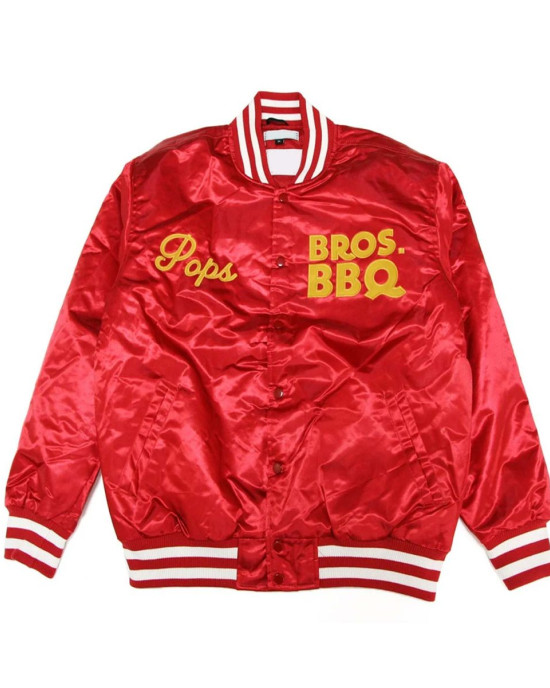 Headgear Classics Bros Bbq Red Satin Jacket Headgear Classics Bros Bbq Red Satin Jacket