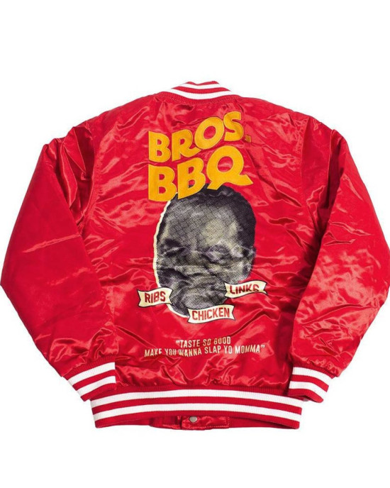 Headgear Classics Bros Bbq Red Satin Jacket Headgear Classics Bros Bbq Red Satin Jacket