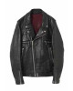 Hellfire Club Biker Black Leather Jacket Hellfire Club Biker Black Leather Jacket
