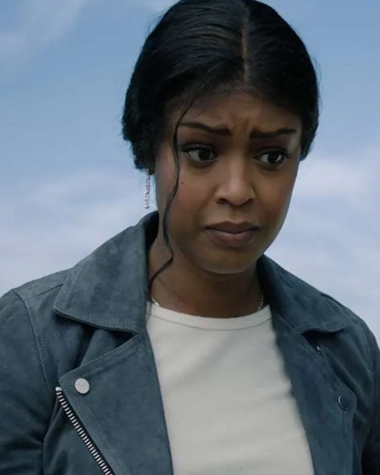 High Potential Season 2 Javicia Leslie Gray Jacket High Potential Season 2 Javicia Leslie Gray Jacket