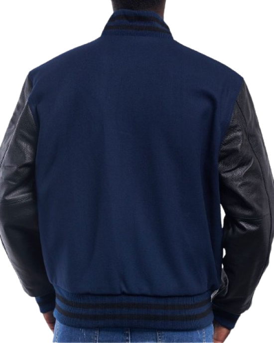 High Royal Wool Body & Black Leather Sleeves