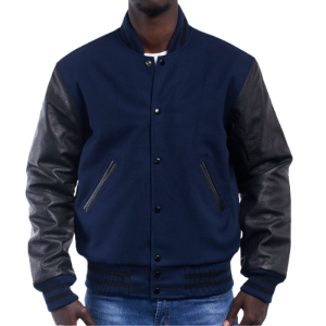 High Royal Wool Body & Black Leather Sleeves