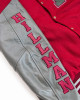 Hillman 2.0 Maroon and Gray Full-Snap Varsity Letterman Jacket