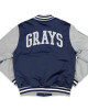 Homestead Grays Navy and Gray Jacket Homestead Grays Navy and Gray Jacket