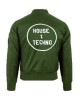 House X Techno Crssd Bomber Green Jacket House X Techno Crssd Bomber Green Jacket