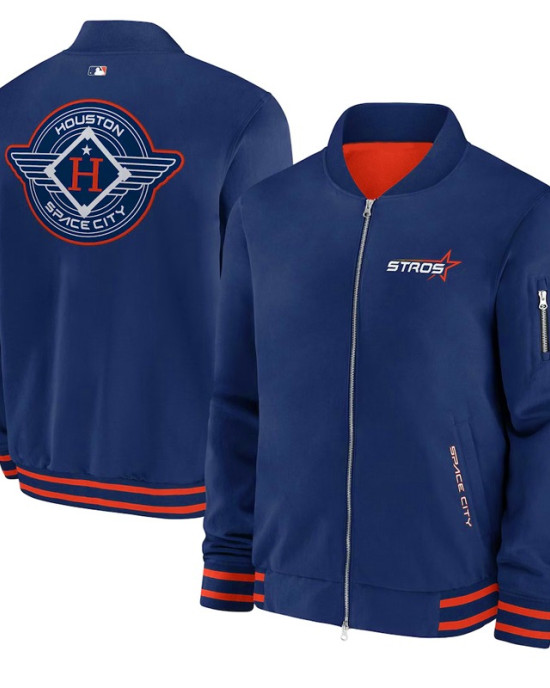 Houston Astros City Connect Dugout Bomber Jacket