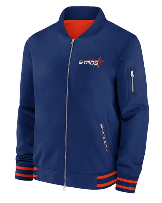 Houston Astros City Connect Dugout Bomber Jacket