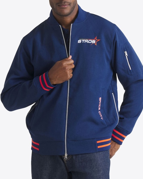 Houston Astros City Connect Dugout Bomber Jacket