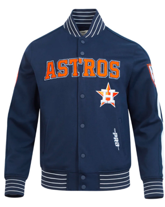 Houston Astros Current Logo Game Day Navy Jacket Houston Astros Current Logo Game Day Navy Jacket