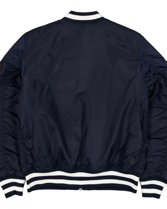 Houston Astros Full-Zip Navy Bomber Jacket