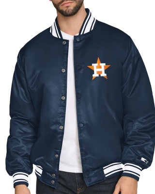Houston Astros Home Plate Printed Graphic Jacket