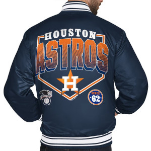 Houston Astros Home Plate Printed Graphic Jacket