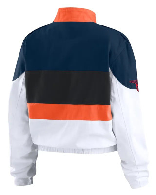Houston Astros Racing Orange/White Full-Zip Jacket