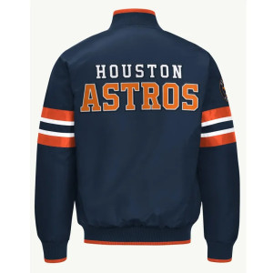 Shop Houston Astros Scout I Navy Satin Jacket