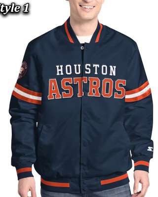Houston Astros Varsity Scout Satin Jacket