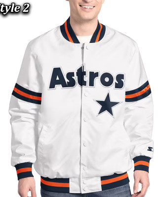 Houston Astros Varsity Scout Satin Jacket