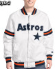 Houston Astros Varsity Scout Satin Jacket Houston Astros Varsity Scout Satin Jacket
