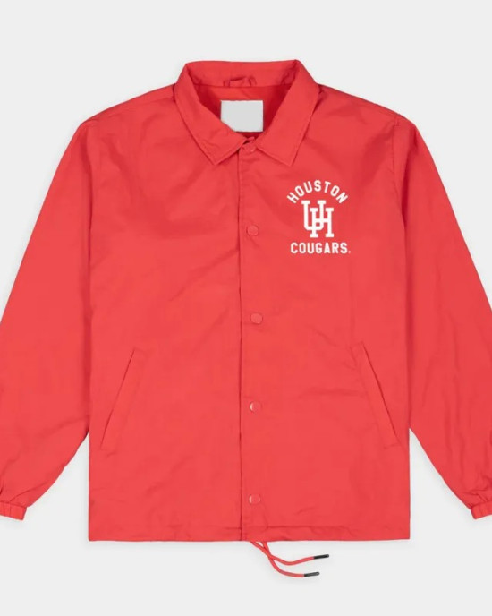 Houston Cougars Classic UH Coaches Jacket Houston Cougars Classic UH Coaches Jacket