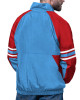Houston Oilers Prospect Light Blue Jacket - Half-Zip Pullover