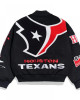 Houston Texans Pennant Navy Varsity Wool Jacket Houston Texans Pennant Navy Varsity Wool Jacket