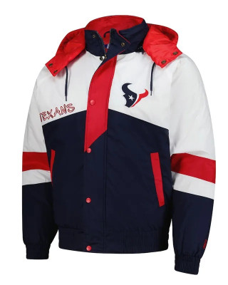 Houston Texans Shoulder To Shoulder Full-Zip Navy Jacket
