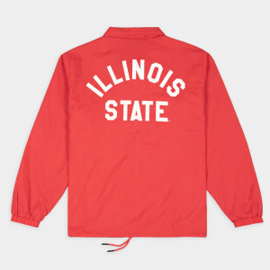 Illinois State Redbirds Vintage ISU Logo Coaches Jacket