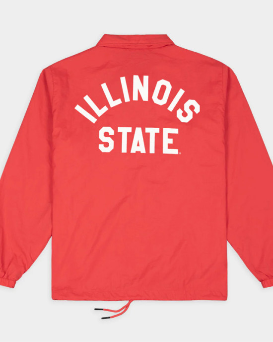 Illinois State Redbirds Vintage ISU Logo Coaches Jacket Illinois State Redbirds Vintage ISU Logo Coaches Jacket