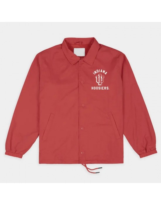 Indiana Hoosiers Classic Trident Coaches Jacket