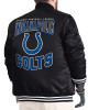 Indianapolis Colts Adaptive Team Graphic Varsity Satin Jacket