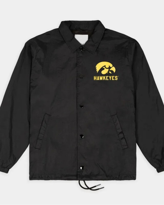 Iowa Hawkeyes Classic Football Coaches Jacket Iowa Hawkeyes Classic Football Coaches Jacket