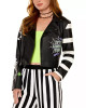 It’s Showtime Beetlejuice Leather Jacket