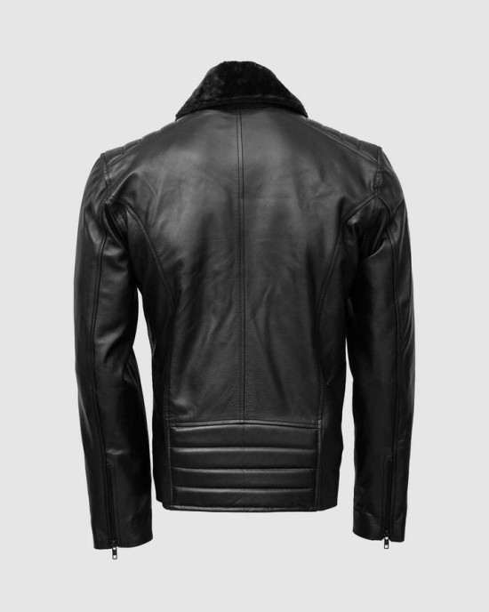 Jacket with Removable Fur Collar Jacket with Removable Fur Collar